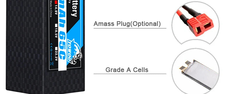 Yowoo Graphene Lipo Battery, please don't overcharge more than 4.2V and dont overcharge below 3.7V
