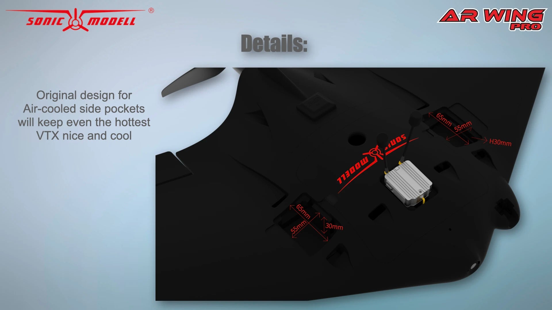 Air-cooled side pockets will keep even the hottest VTX nice and cool