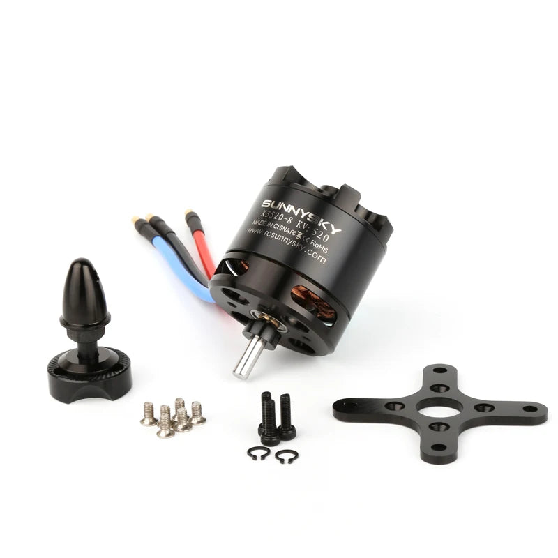 1/2/4PCS SUNNYSKY X3520 KV520 KV720 KV880 Outrunner Brushless Motor for RC Models FPV Quadcopter Multicopte UAV Drone 7 Ky Nchwuarec( aw) (Csunnysky
