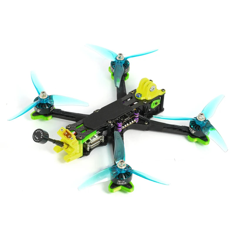 TCMM Supersonic 5Inch Freestyle drones, the running speed of H743 is 480Mhz, which is ten times