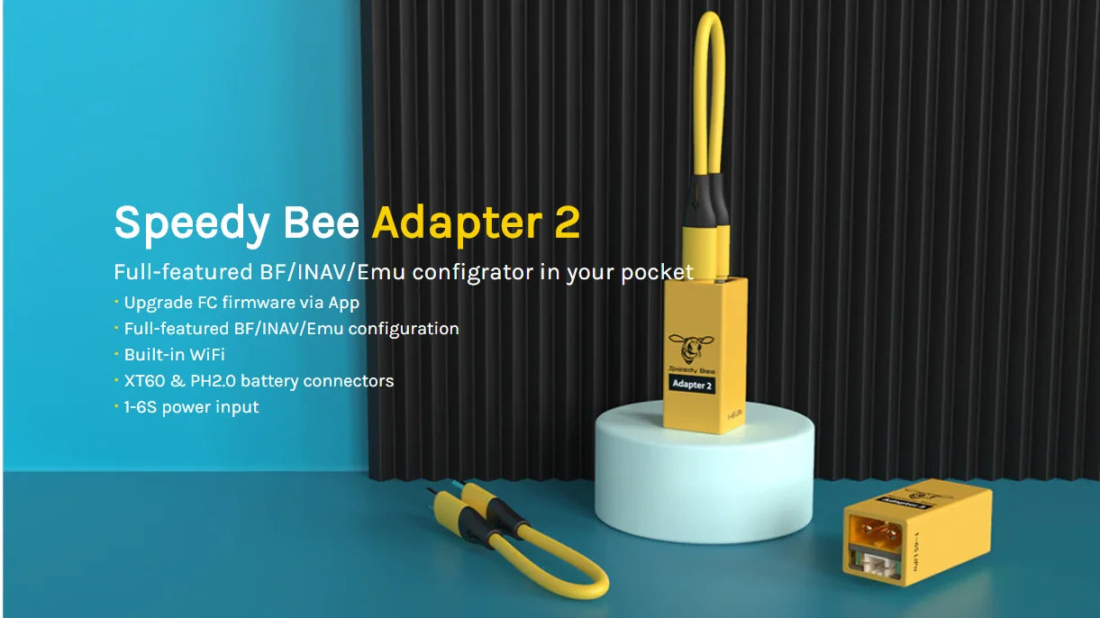 Speedybee Bluetooth Adapter, Speedy Bee Adapter 2 Full-featured BF/INAV/Em