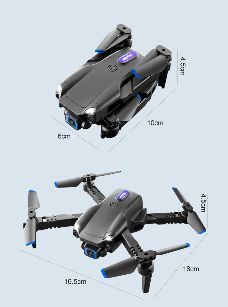 V20 Drone, foldable arm makes it small and easy to carry .