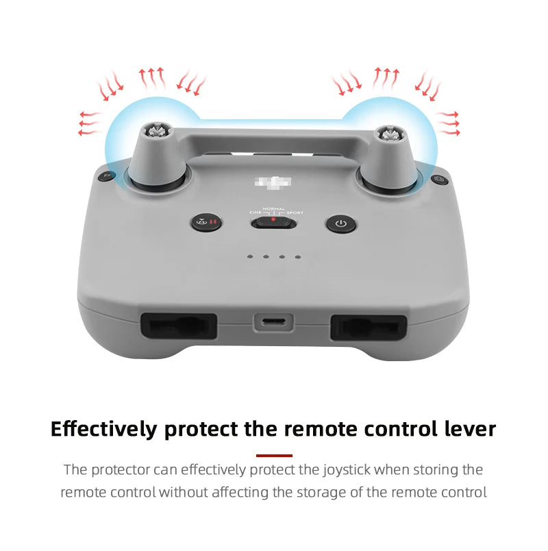 ttt Effectively protect the remote control lever when storing the joystick .