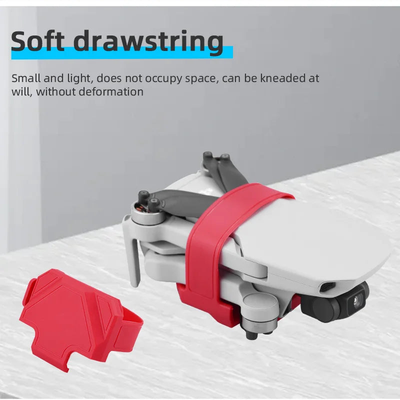 Propeller Protective Fixer for DJI Mavic Mini/Mini SE/Mini 2 Drone Propeller Stabilizer Props Mount Guard Drone Accessories 12 Soft drawstring Small and light, does not occupy space, can be kne