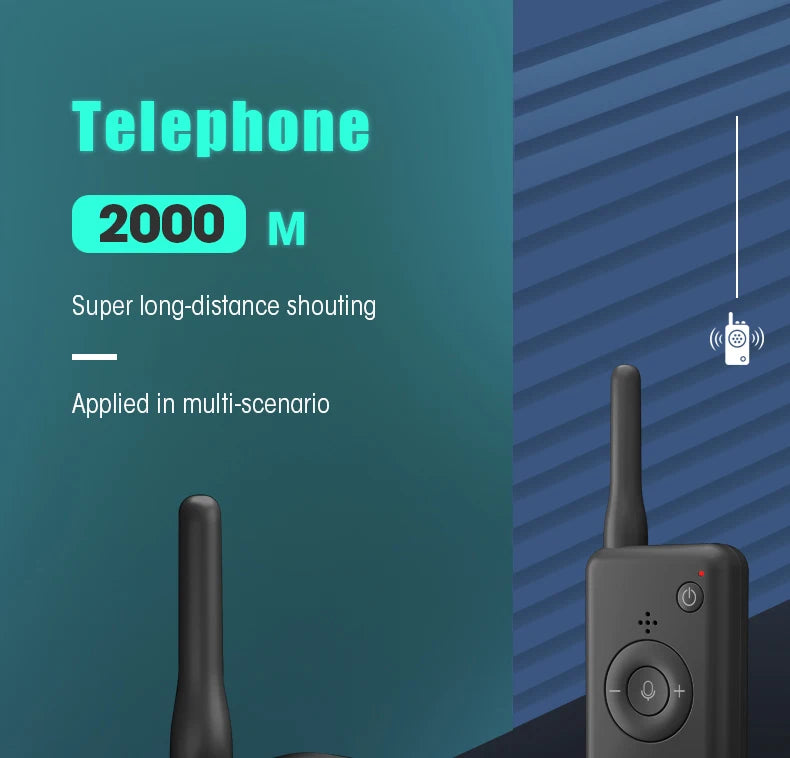 Drone Speaker Megaphone, Telephone 2000 M Super long-distance shouting Applied in multi-scen