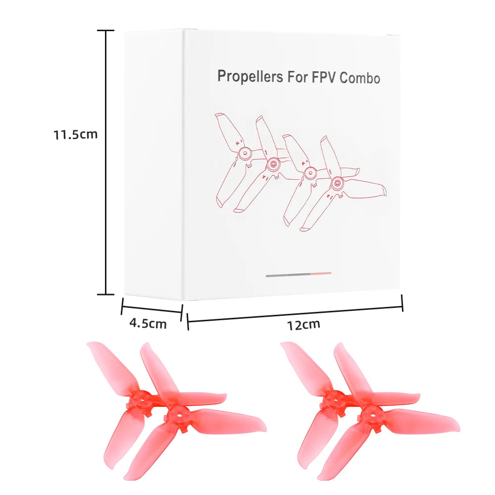 Quick Release 5328S Propellers for DJI FPV Combo, Propellers For FPV Combo 11cm 4.Scm 12cm