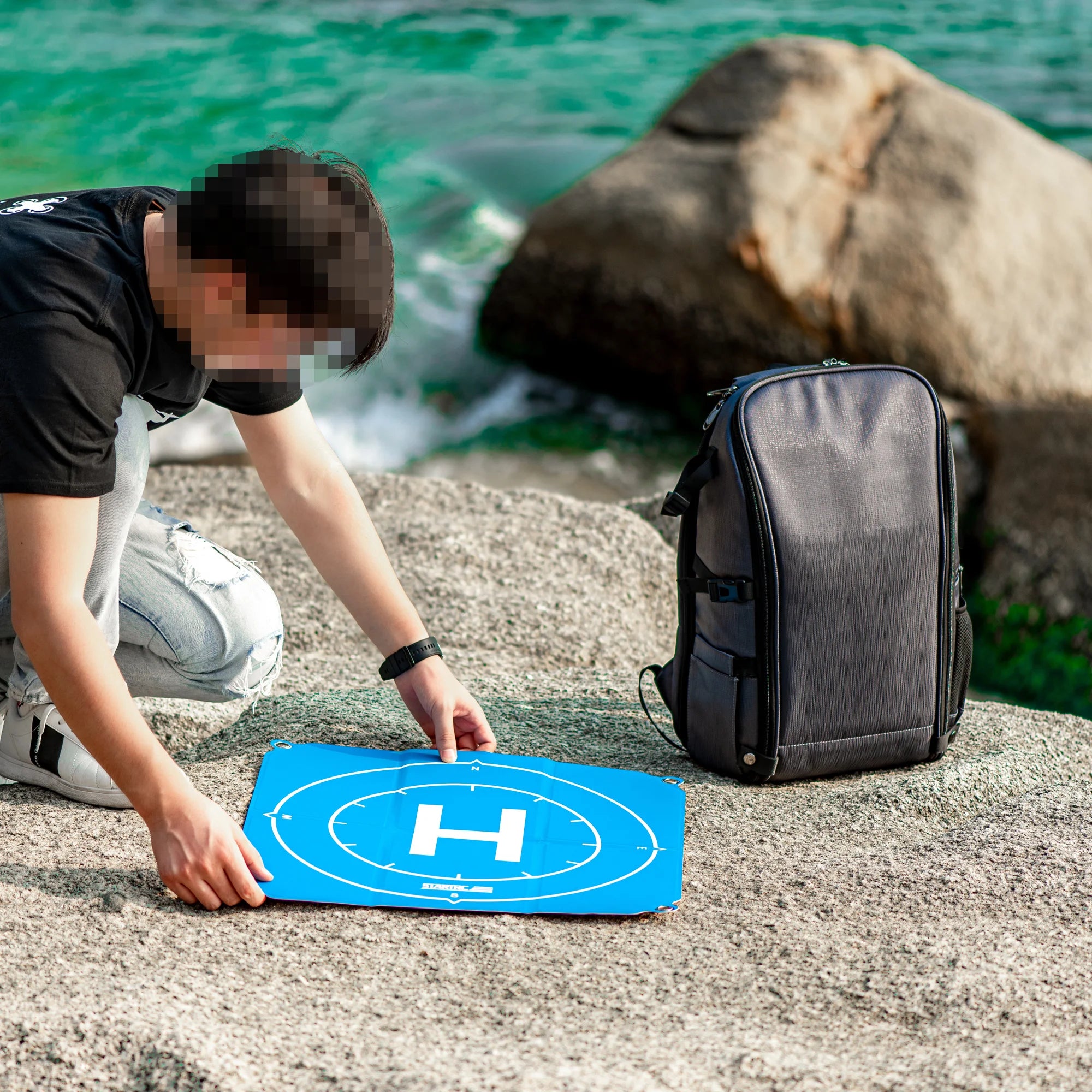 Drone Backpack Portable Waterproof Photography Storage Bag Outdoor Shoulder Bag For DJI AV