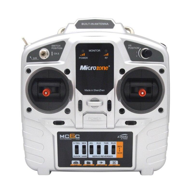 MicroZone MC6C V2 - 2.4 グラム 6CH コントローラ送信機受信機ラジオ