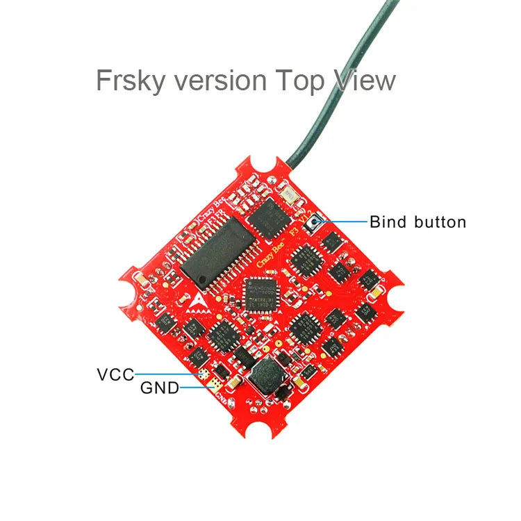 Happymodel Crazybee F3 Flight Controller, Built-in 5A(each) Blheli_S 4in1 ESC