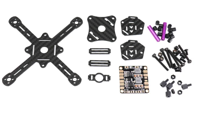 2 inch FPV Drone Frame Kit, 2 inch FPV Frame Kit - Drone Frame LT-114 Wheelbase