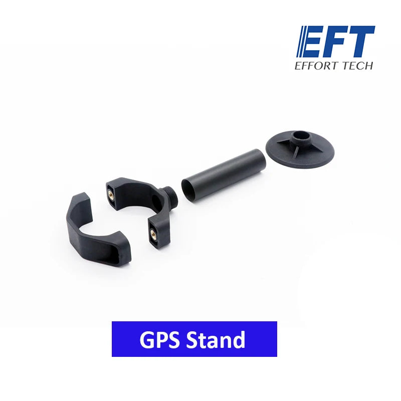 1pcs EFT GPS Bracket - For E410S E416S E610S E616S EFT GPS Bracket GPS Fixed Rod GPS Fixture for Plant Agriculture Drone Accessories Frame Repair Parts 5 1pcs EFT GPS Bracket, the arm is a special-shaped tube . only applicable to EFT models, the