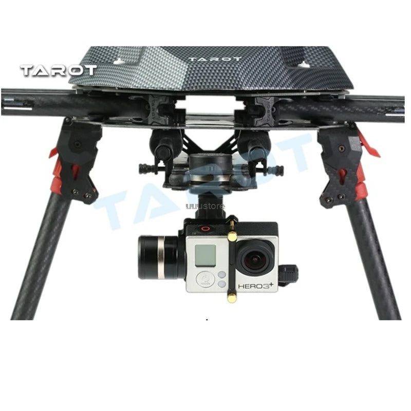Upgraded Tarot TL3T01 3-Axis GOPRO 3DIII metal Brushless Gimbal PTZ built-in servo for Camera GOPRO 4 3+ Gopro3 FPV Photography 13 GOPRO HERO 3/3 +/ 4 Input Power: 3S-6S Li