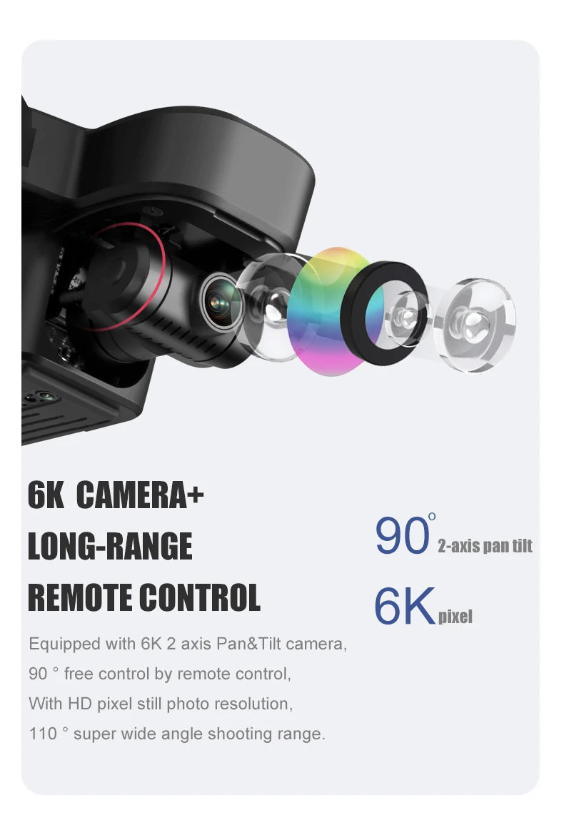8811 Pro Drone With 32G/64 TF SD Card - 5G WIFI FPV RTR With 6K HD Camera 2-Axis Anti-Shake Self-Stabilizing Gimbal Dron Professional Camera Drone 19 8811 Pro Drone, 6K CAMERA+ LONG-RANGE 90 2-axis pan tilt REMO