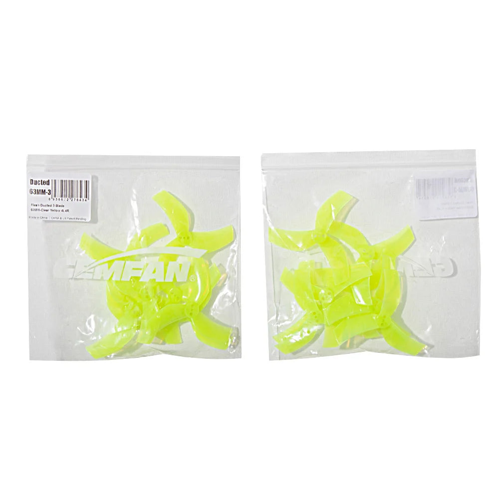 GEMFAN D63 Propeller, GEMFAN 2.5 inch D63 Material : plastic Four-wheel Drive Attributes