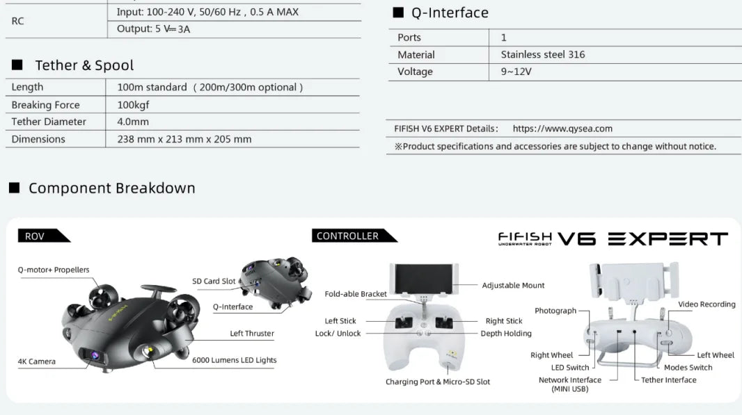 Fifish V6E - Professional Underwater Drone, Fifish V6E - Professional Under