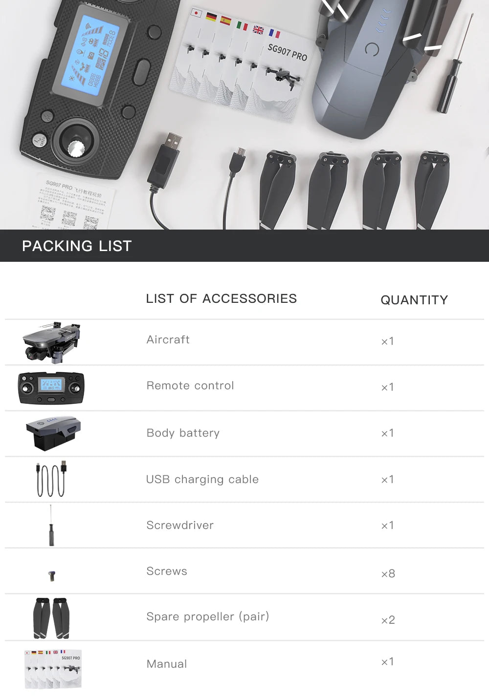 SG907 MAX Drone - 4K HD Professional 3-Axis Gimbal Brushless Motor 5G WIFI GPS HD Dual Camera Foldable Quadcopter FPV RC Dron Professional Camera Drone 63 SG907 MAX Drone