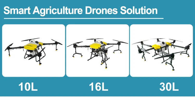 Smart Agriculture Drones Solution 10L 16L 30