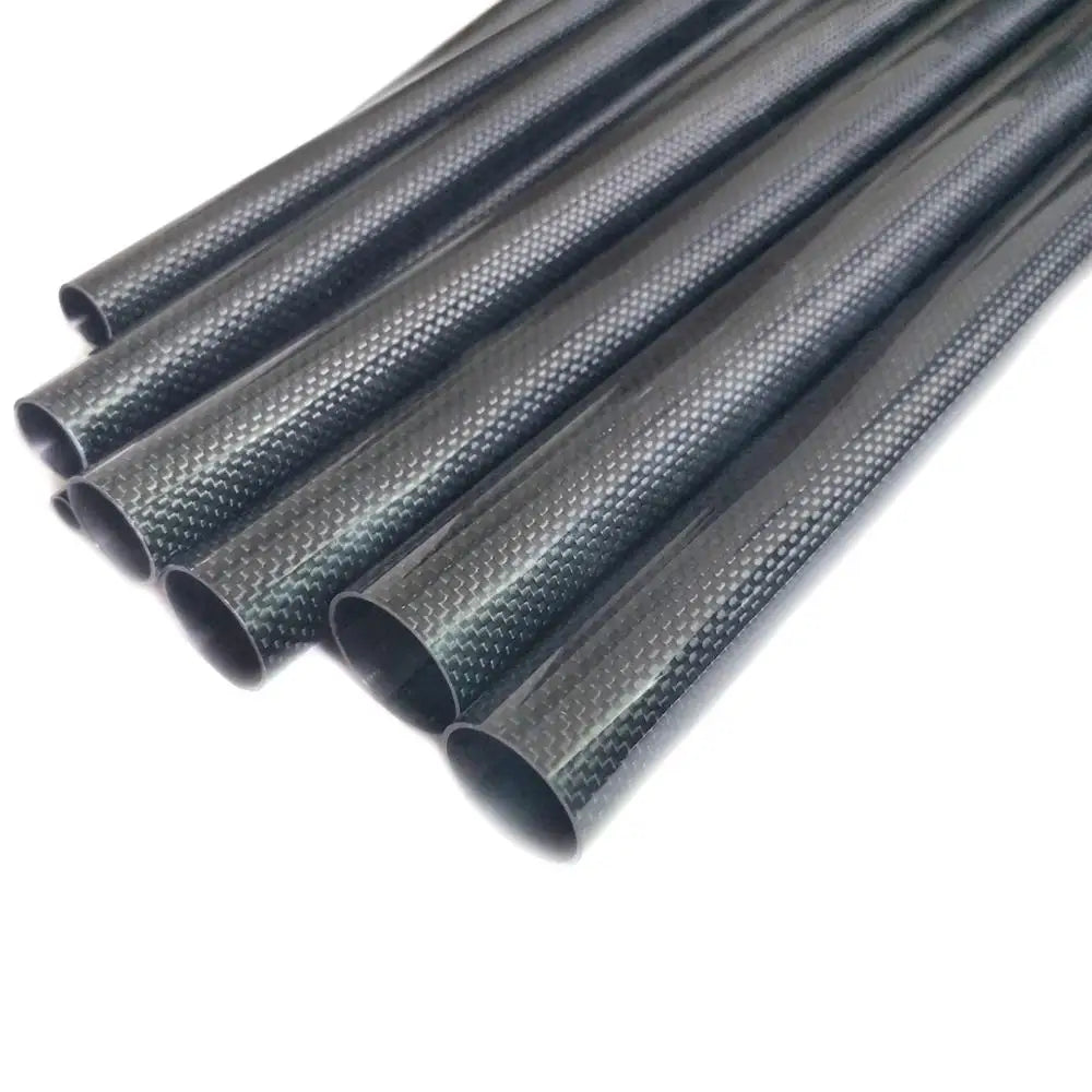 Carbon Fiber Tube 3K Length 500mm - Diameter 10mm 12mm 14mm 16mm 18mm 22mm 24mm 26mm 28mm 30mm 32mm for RC Model Airplane Car