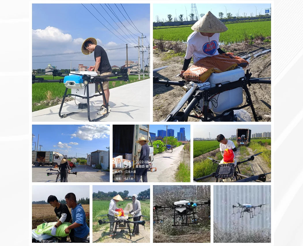 AGR A22 RTK 20L Agriculture Drone - agricola 20l farm dron for agriculture spray drone 13 AGR A22 RTK 20L Agriculture Drone - agricola 20l