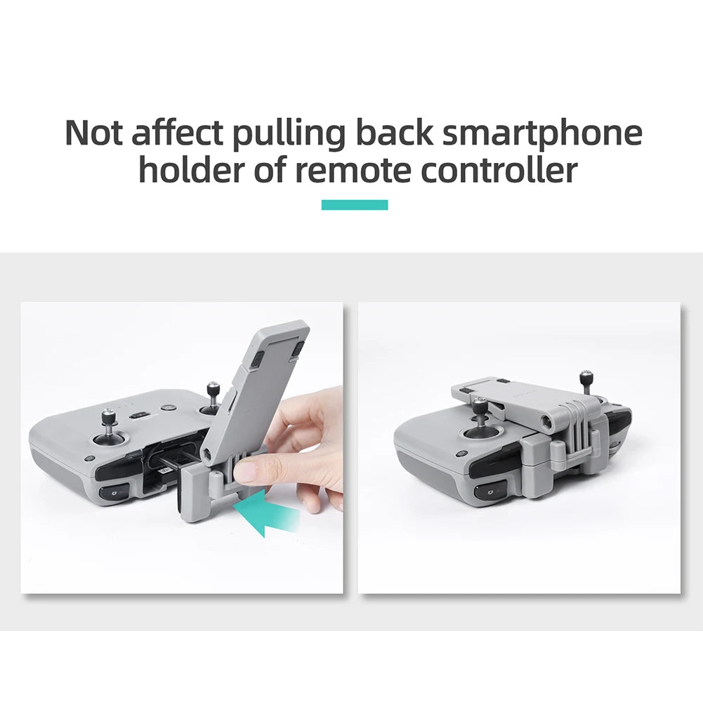 Not affect pulling back smartphone holder of remote