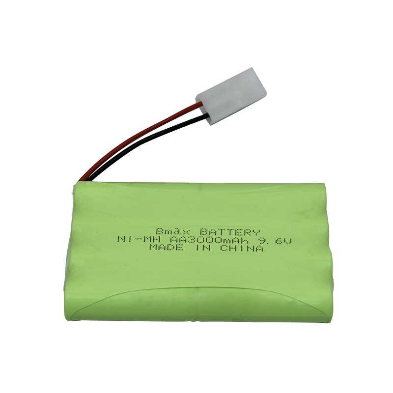 Teranty 9.6v 3000mah Rechargeable Battery - For Rc toys Cars Tanks Robots Gun NiMH Battery AA 9.6v 2400mah Batteries Pack For Rc Boat 5PCS