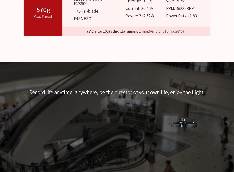 4x T-MOTOR F1507 No Shaft KV2700/KV3800 Brushless Motor For Cinewhoop , 3" prop FPV Drone FPV Freestyle Racing Drone 10 4x T-MOTOR F1507