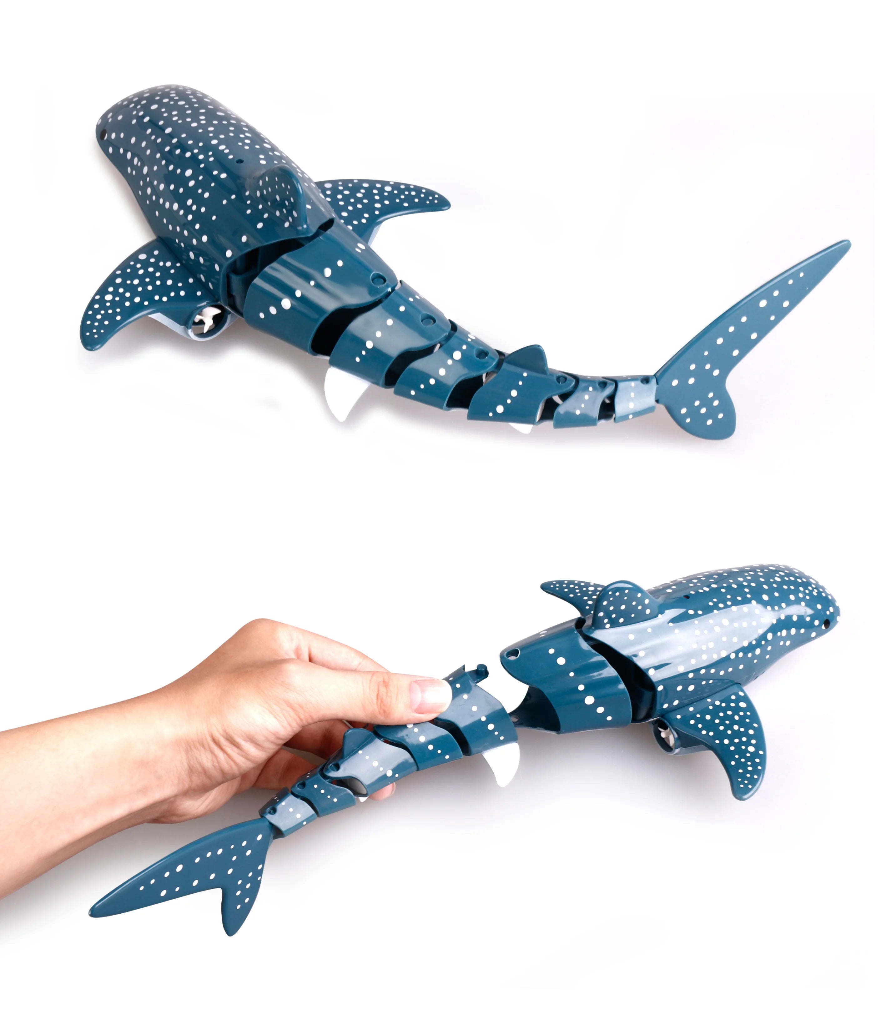 Smart Rc Shark whale Spray Water Toy, Packing List: 1*RC Shark 1*Controller 1*Battery(Bu