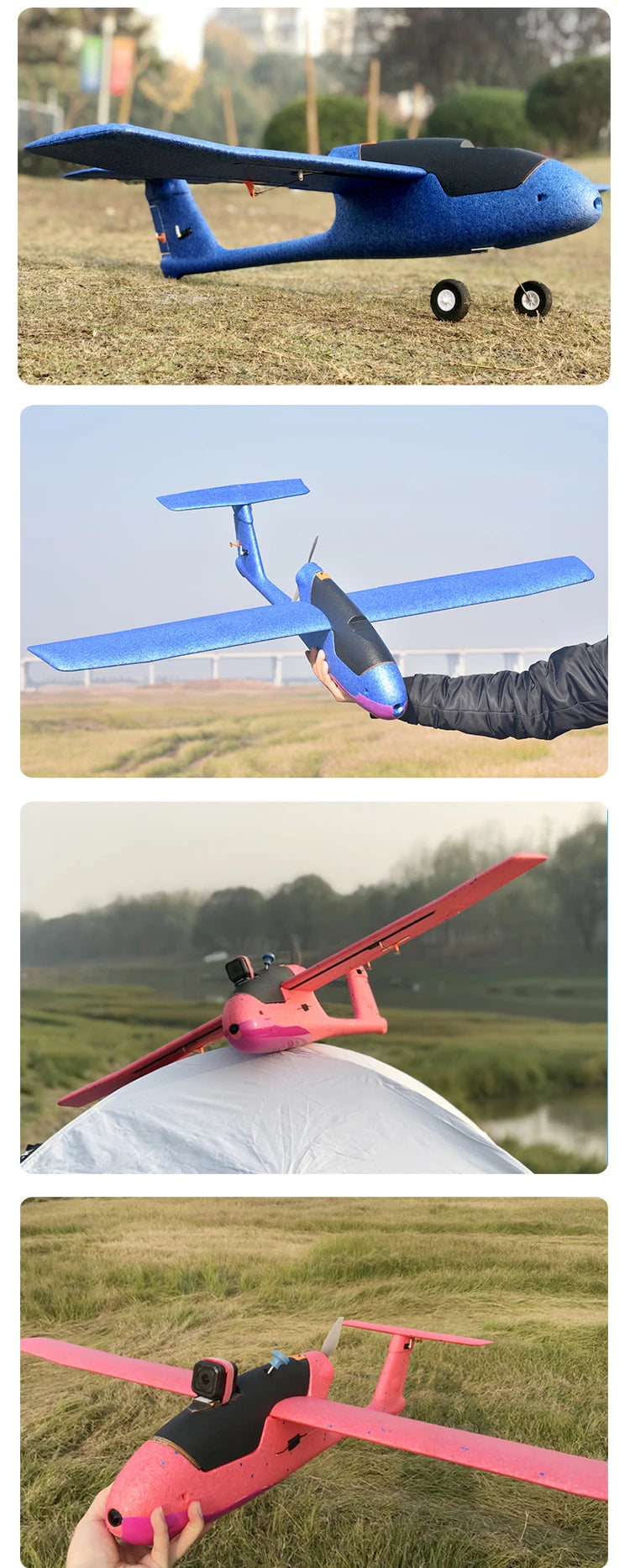 Skywalker Mini Plus - 2.4G 4CH 1100mm Wingspan Throwing Aircraft EPP FPV Gliding Electric Plane KIT RC Aircraft Airplane 14 1x Skywalker Mini Plus 1100mm Wingspan EPP FPV RC