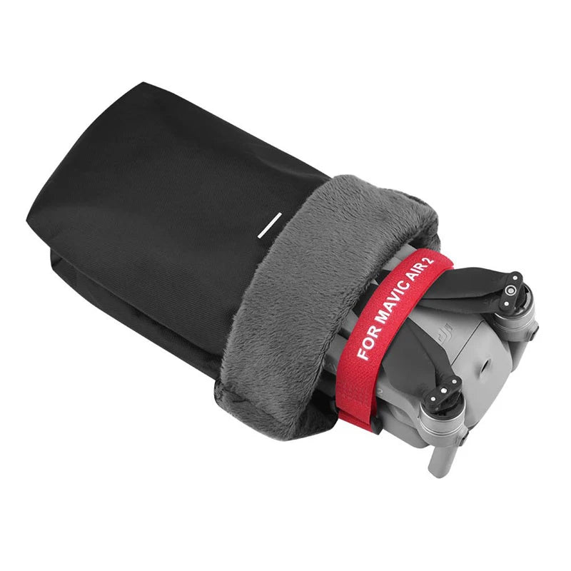 2pcs Propeller Blade Mount for DJI Mavic MINI Mavic AIR 2/2S Pro Platinum 2 Pro Zoom Drone Magic Tape Straps Loop Ties Accessory 26 2pcs Propeller, Black,Red - Magic cable tie .