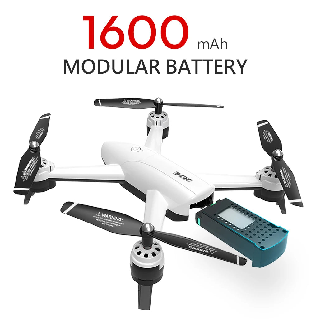 SG106 Drone with Camera 4K WiFi FPV Optical Flow 22mins Flight Dual Camera 12 SG106 Drone, 1600 mah modular battery anman incho warning: oninav