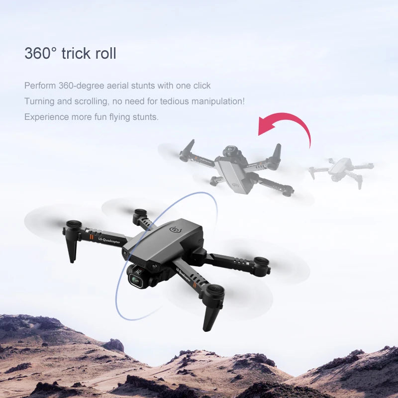 JINHENG XT6 Mini Drone - 1080P 4K HD Camera WiFi Fpv Air Pressure Altitude Hold Foldable Drone Quadcopter RC Dron Kid Toy Boys GIft 52 JINHENG XT6 Mini Drone, perform 360-degree aerial stunts with one click turning and scrolling