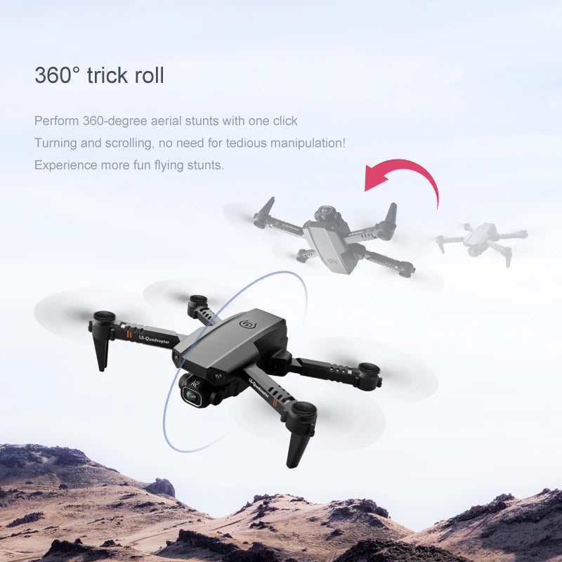 JINHENG XT6 Mini Drone, perform 360-degree aerial stunts with one click turning and scrolling