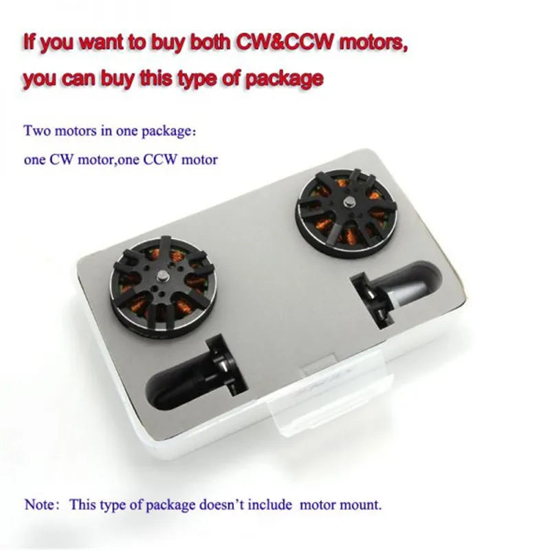 EMAX MT4114 Motor, two CWRCCW motors in one package: one CW motor;one CCW