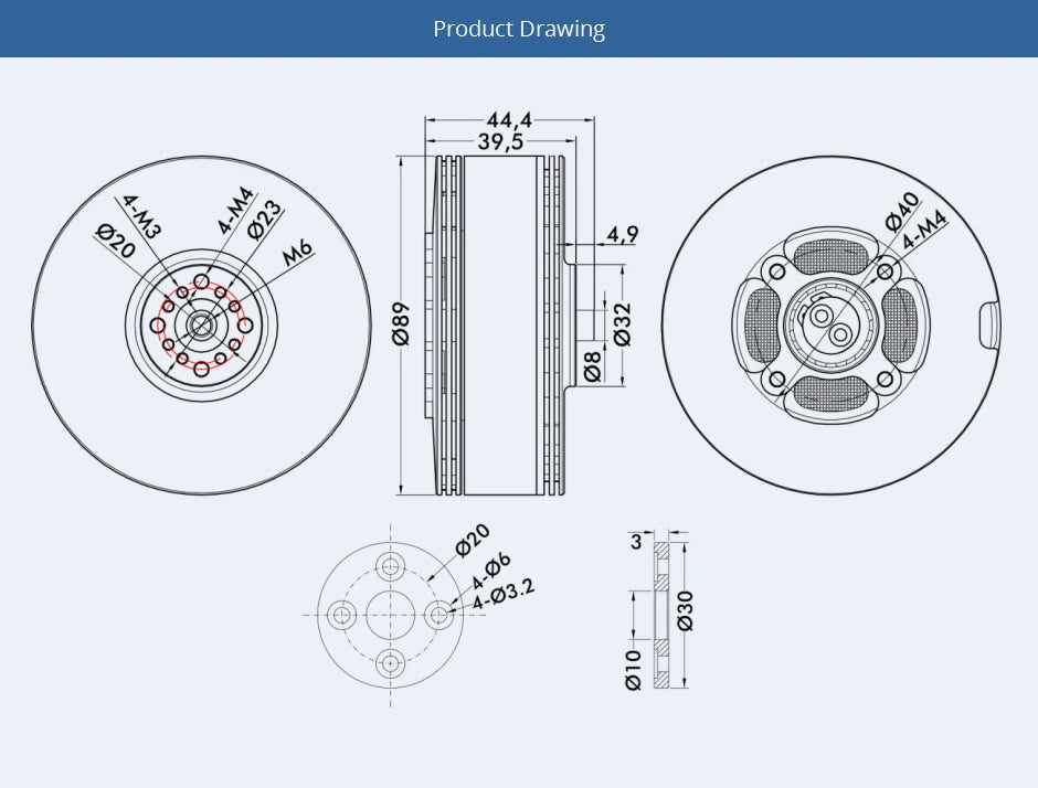 T-motor MN805-S KV120 KV150 KV170 Brushless Motor 16KG+ Big Thrust For VTOL Long Endurance Heavy Load Multicoptor Drone 13 T-motor, RC Parts & Accs : Motors Origin : Mainland China