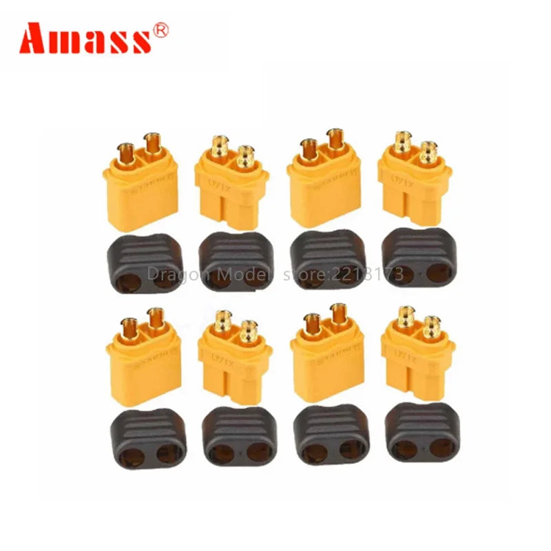 Amass XT60+ xT60H Bullet Connectors 