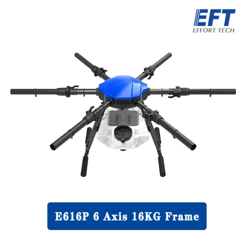 EFT E616P 16L Agriculture Drone, IeFT EFFORT TECH E61GP 6 Axis 16KG