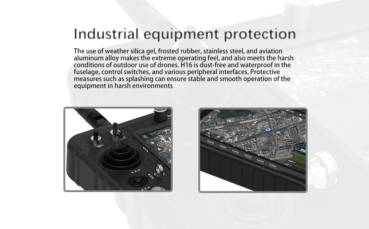CUAV H16 MIPI Camera, use of weather silica gel, frosted rubber, stainless steel, and aviation aluminum