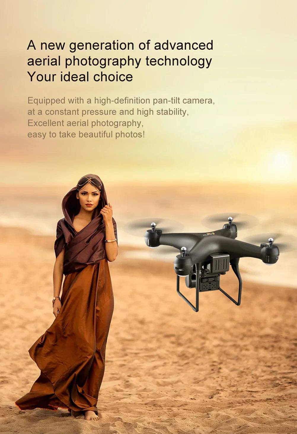New Remote Control Drone with Camera WIFI 4K Wide-angle Aerial Photography 25 Minutes Ultra-long Life Four-axis Quadcopter Toys 34 New Remote Control Drone, a new generation of advanced aerial photography technology your ideal choice equipped with