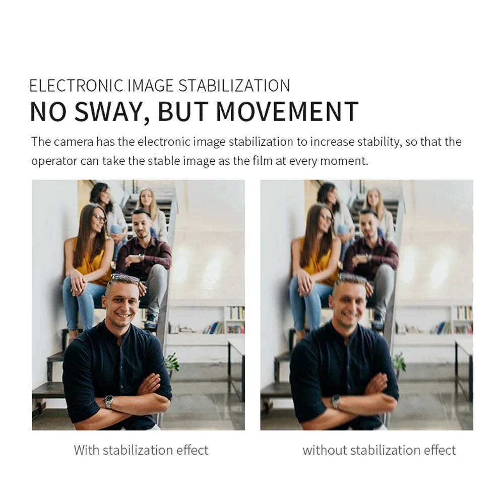 Visuo XS818 GPS Drone - 1800mAh 5G Wifi FPV 4K HD Dual Camera Optical-Flow RC Quadcopter Drones Professional Camera Drone 38 Visuo XS818 GPS Drone, ELECTRONIC IMAGE STABILIZATION NO SWAY, BUT MO