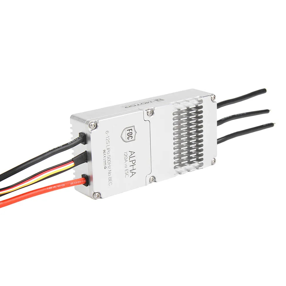 T-motor ALPHA 120A HV ESC - Electronic Speed Control For Multi-rotor Quadcopter UAV RC Drones smart control and data feedback