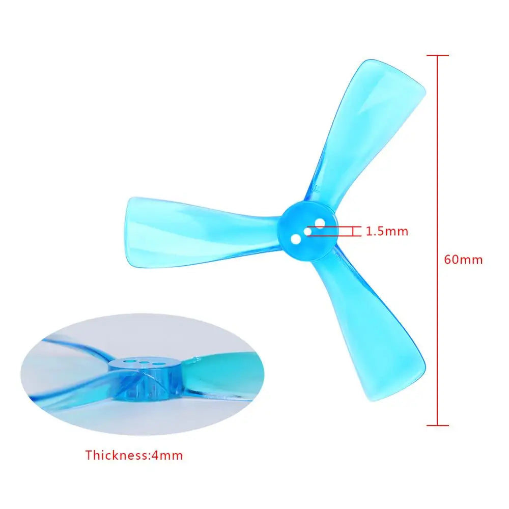 20pcs/10pairs iFlight Nazgul Cine 2525 2.5inch Tri-blade/3 blade propeller Prop CW CCW for FPV drone part