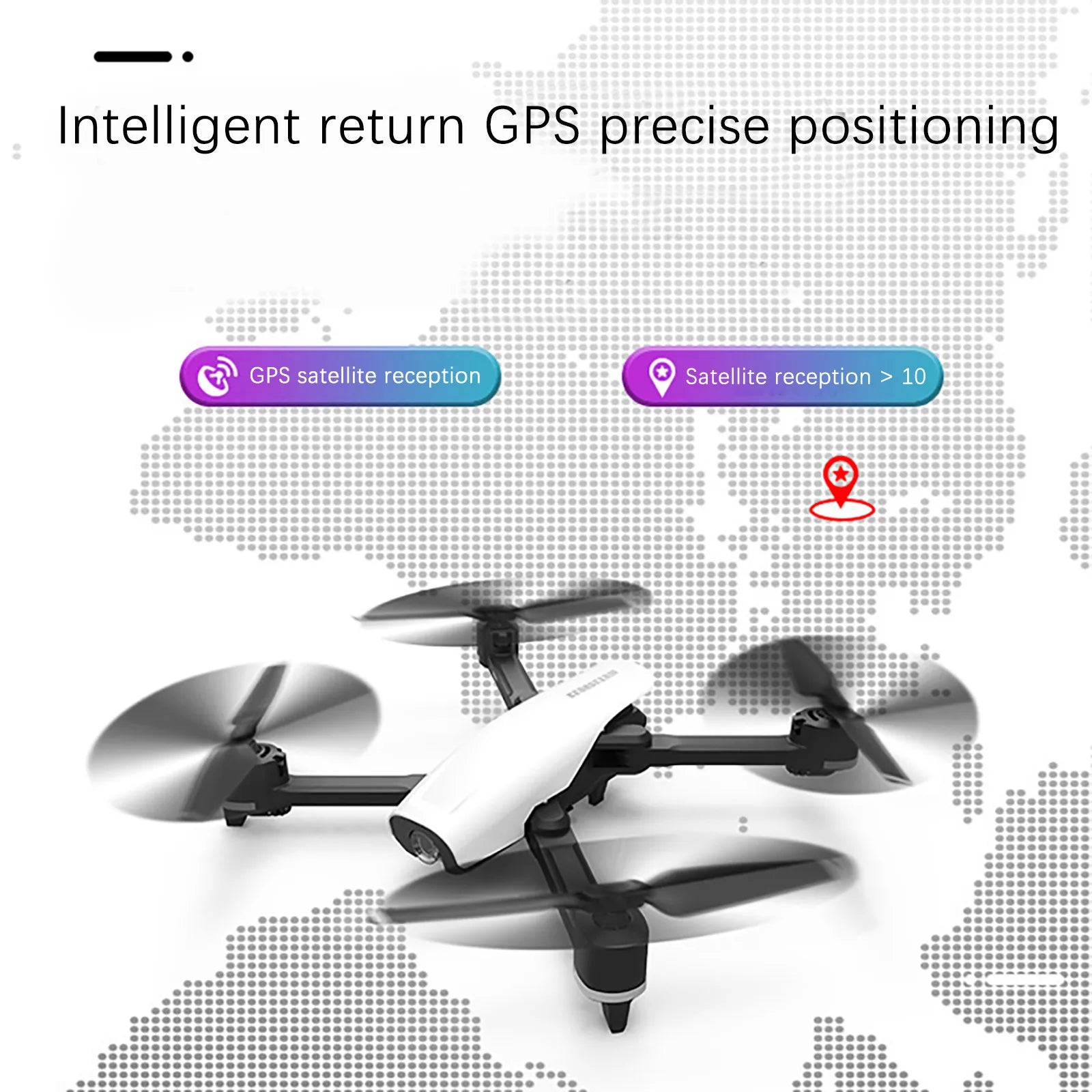 G05 Drone, Intelligent return GPS precise positioning GPS satellite reception Satellite reception