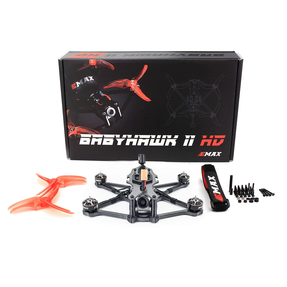 Emax Babyhawk 2 HD, this ensures that the battery remains in place during high-speed flights and maneuvers