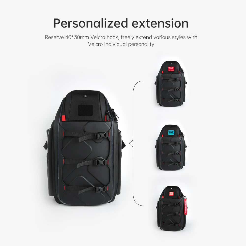IFlight FPV Drone Backpack, Personalized extension Reserve 40*30mm Velcro hook, freely extend various styles with Velcro