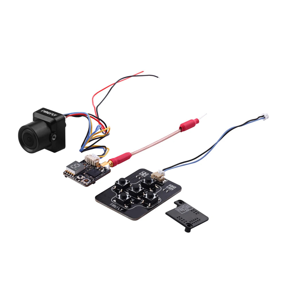 2023 New Firefly Fortress Micro FPV Camera (All-in-one) 5.8G 0-200mw Transmitter VTX AIO For RC Models 10 Power Setting & Low Power Alarm Setting: Press and hold Right key to adjust the power value