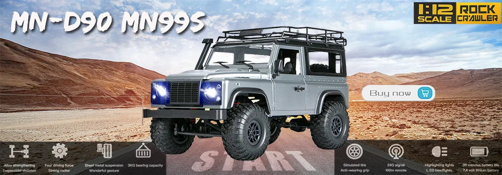 WLtoys K127 Helicopter, LIZ DOCK SCALE CrAWLER MN-D9o MN9)S