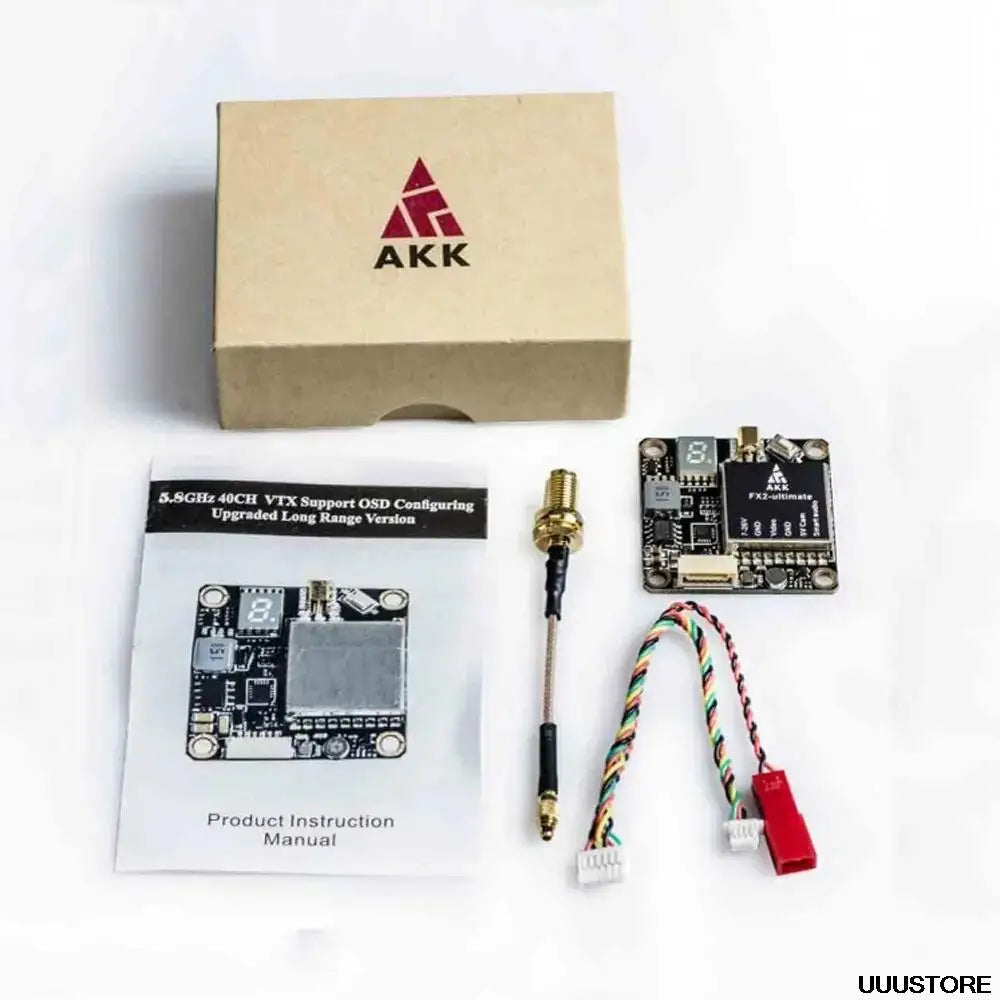 AKK FX2 Ultimate Transmitter - 5.8GHz 40CH 25mW/200mW/600mW/1000mW Switchable FPV Transmitter for RC FPV Racing Drone RC Quadcopter 15 AKK FX2 Ultimate Transmitter, AKK 3 SGHAHCH VTX Support OSD Conllgurlug Upgraded