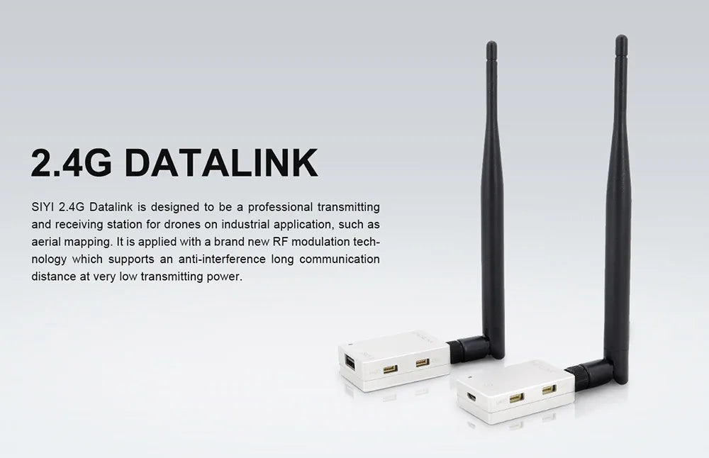 CUAV SY 2.4G Telemetry Module - Radio Data Transmitter for Pixhawk Pixhack Flight Controller 8 CUAV SY 2.4G Telemetry, SIYI 2.4G DATALINK is designed to be a professional transmitting and