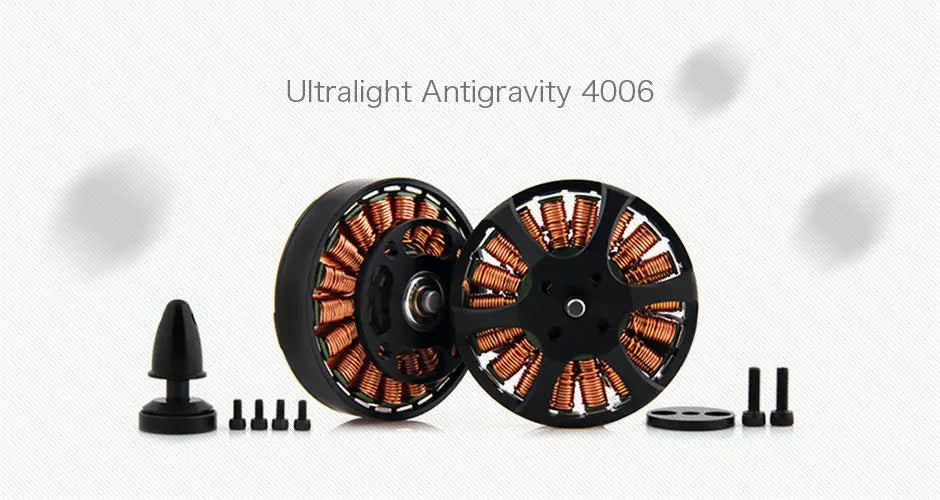 2PCS/SET T-motor MN4006 380KV Tiger Motor - Professional Antigravity Motor Max Thrust 2.3KG For UAV RC Drones Copter Rotors Multi-rotor 7 2PCS/SET T-motor, Ultralight Antigravity 4006 LLLI