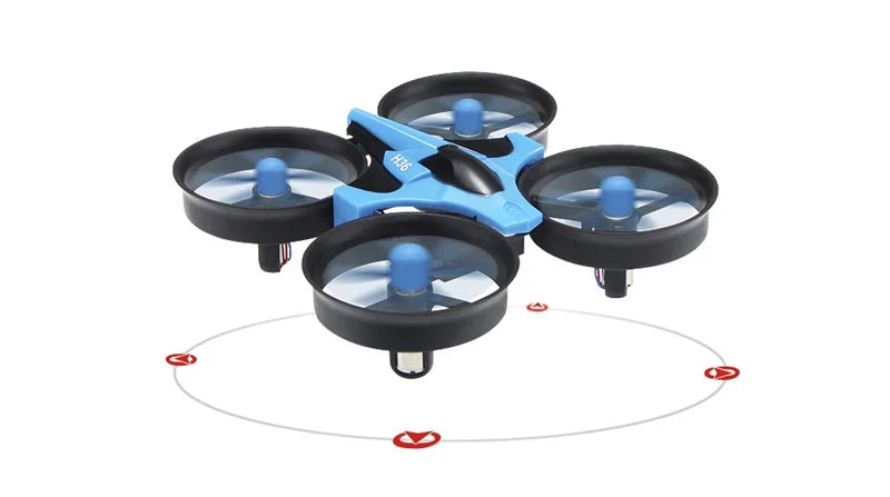 JJRC H36 RC Mini Drone, drone can fly back automatically according to the take off coordinate direction when being